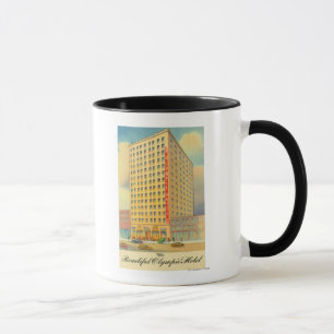 Exterior View of the Olympic Hotel Mug