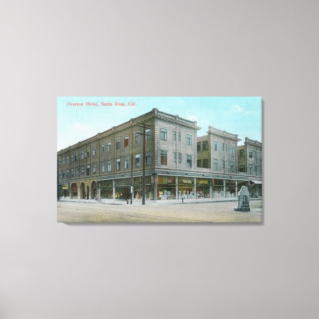 Exterior View of the Overton Hotel # 2 Canvas Print (Front)