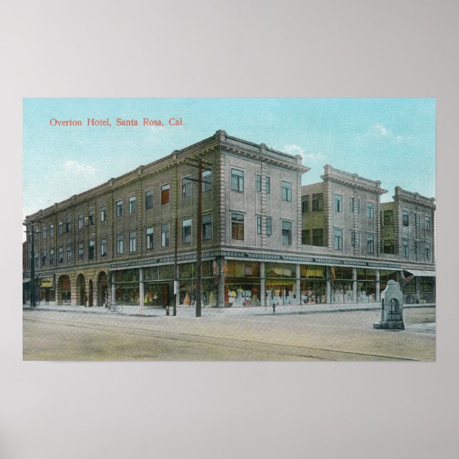 Exterior View of the Overton Hotel # 2 Poster (Front)