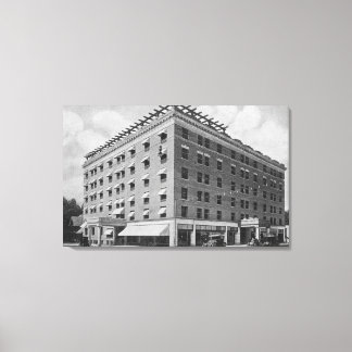 Exterior View of the Owyhee HotelBoise, ID Canvas Print