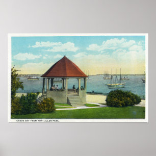 Exterior View of the Pearl of Orr's Island Poster
