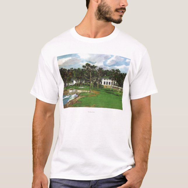 Exterior View of the Pebble Beach Lodge & T-Shirt (Front)