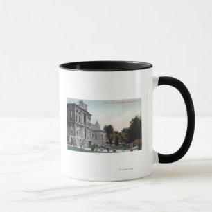 Exterior View of the Polo County Court House Mug