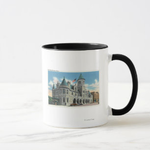 Exterior View of the Post Office 4 Mug