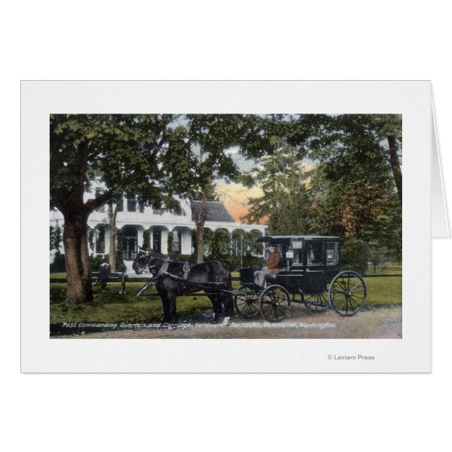 Exterior View of the Post Quarters (Front Horizontal)