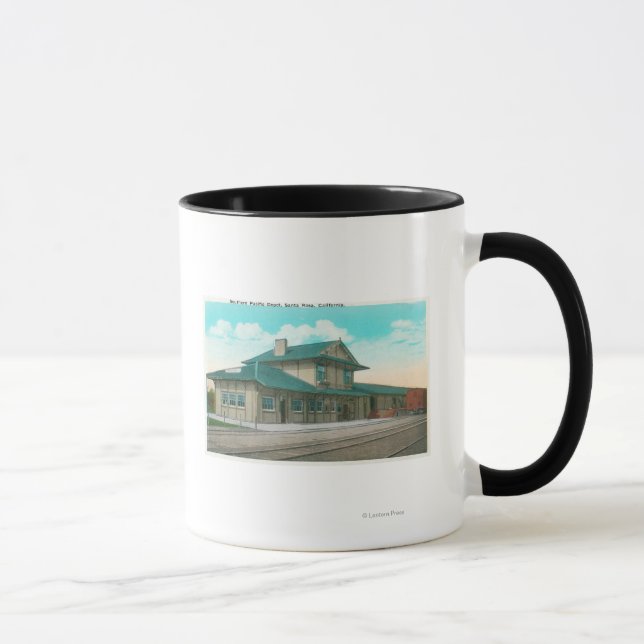 Exterior View of the Southern Pacific Depot 3 Mug (Right)