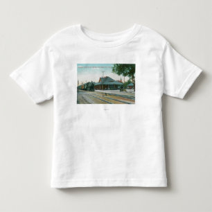 Exterior View of the Southern Pacific Depot Toddler T-Shirt
