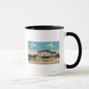 Exterior View of the Spreckels Hotel Mug
