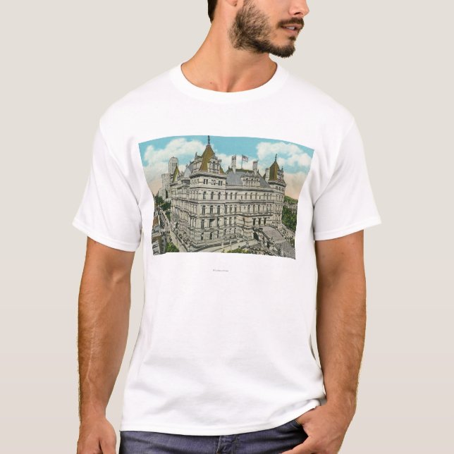 Exterior View of the State Capitol and Office T-Shirt (Front)