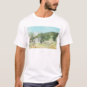 Exterior View of the Stills DairyLa Panza, CA T-Shirt