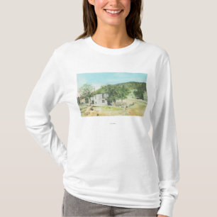Exterior View of the Stills DairyLa Panza, CA T-Shirt