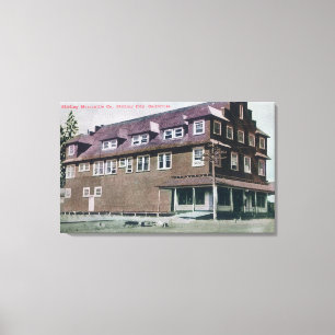 Exterior View of the Stirling Mercantile Co Canvas Print