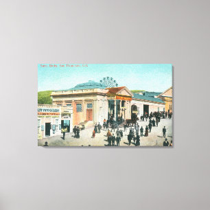 Exterior View of the Sutro Baths Canvas Print