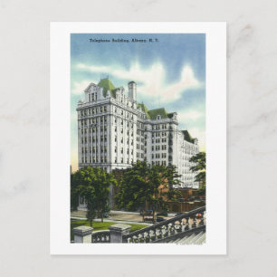 Exterior View of the Telephone Building # 2 Postcard