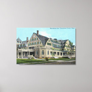 Exterior View of the Templeton Inn Canvas Print