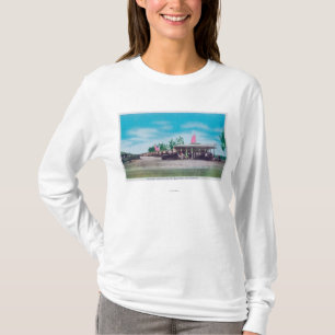 Exterior View of the Tourist Motor Court T-Shirt