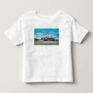 Exterior View of the Tourist Motor Court Toddler T-Shirt