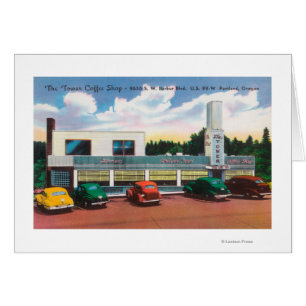 Exterior View of The Tower Coffee Shop