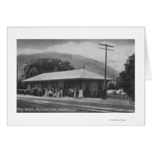 Exterior View of the Train Depot