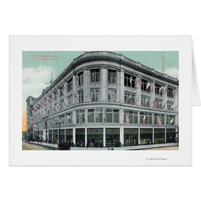 Exterior View of the White House (Front Horizontal)