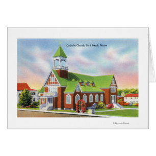 Exterior View of the York Beach Catholic