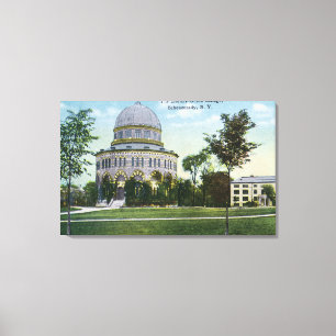 Exterior View of Union College Library Canvas Print