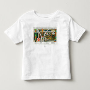 Exterior View of Ye Olde Curio Shop, Whale Toddler T-Shirt