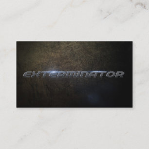 Exterminator Business card