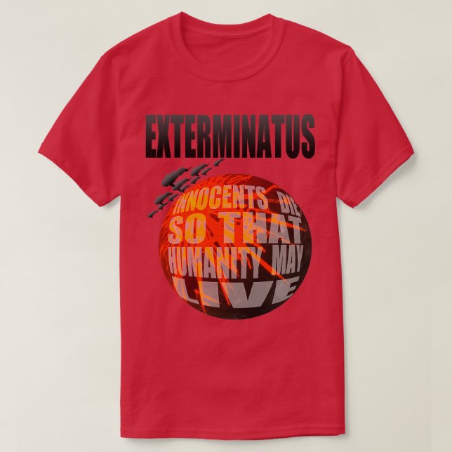 Exterminatus Full T-Shirt (Design Front)