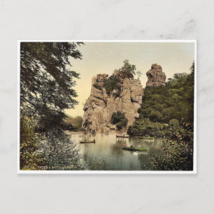 Externstein, I., Detmold, Lippe, Germany classic P Postcard