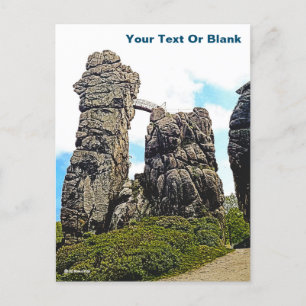 Externsteine Sandstones Postcard