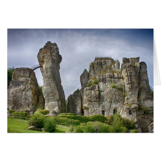Externsteine Teutoburg Forest Germany (Front Horizontal)