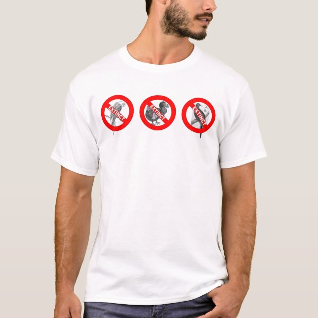 Extinction is not stewardship T-Shirt (Front)