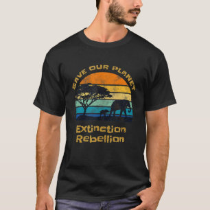 Extinction Rebellion International Movement Save T T-Shirt