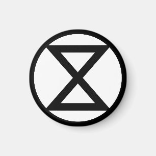 Extinction symbol magnet