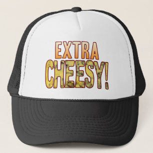 Extra Blue Cheesy Trucker Hat