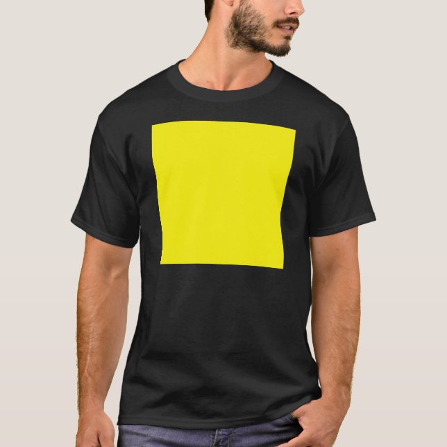 Extra Bright Yellow T-Shirt (Front)