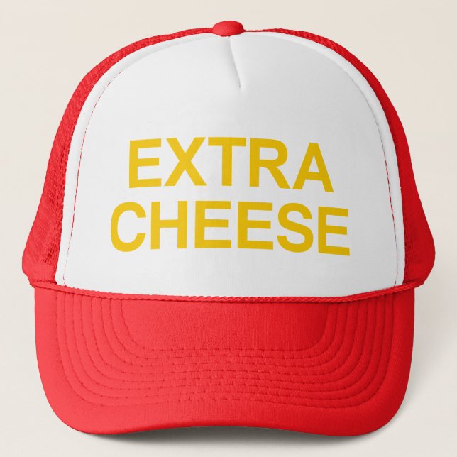 Extra Cheese Trucker Hat (Front)