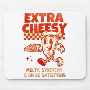 Extra Cheesy Unhinged Funny Retro Funny Adult Pran Mouse Mat