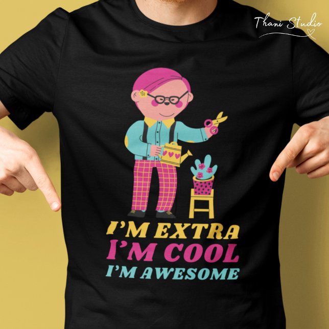 Extra Cool Awesome Boy Down Syndrome Awareness Day T-Shirt (Creator Uploaded)