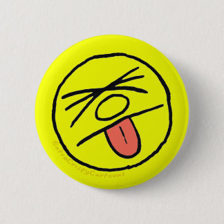 Extra Crispy 'Blech Face' Logo pin (medium)