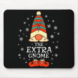 Extra Gnome Xmas Family Christmas Mouse Mat