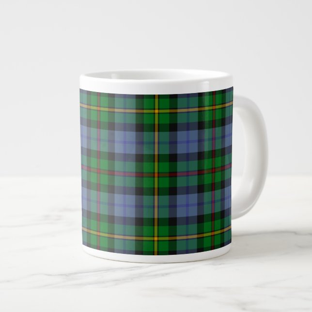 Extra Large Smith Tartan Tea/Coffee Mug (Front Right)