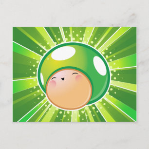 Extra Life Mushroom Postcard