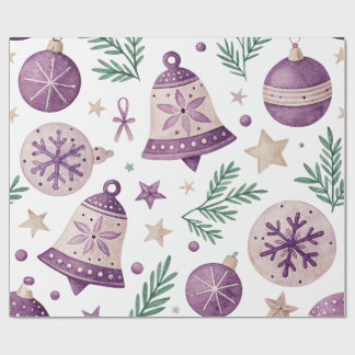 Extra Long Christmas Wrapping Paper – 60 ft Purple