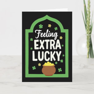Extra Lucky Good Fortune Card