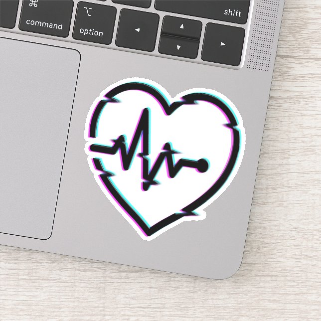 Extra-Small 3" x 3" Custom-Cut Vinyl Sticker (Detail)