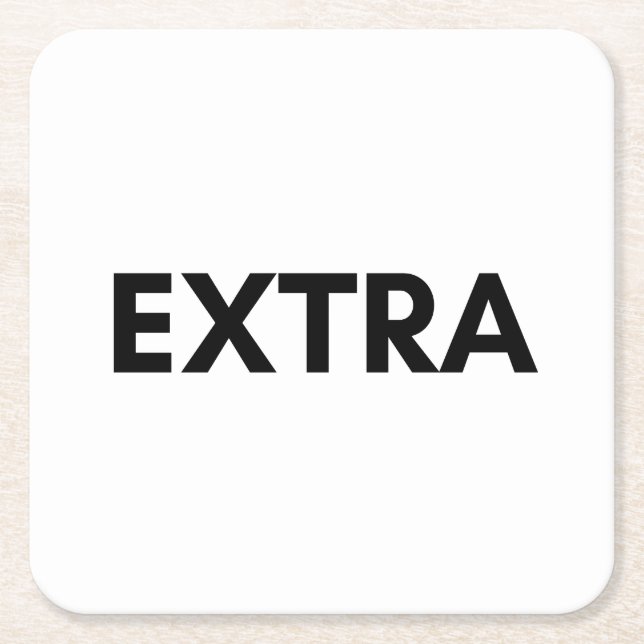 extra square paper coaster (Front)