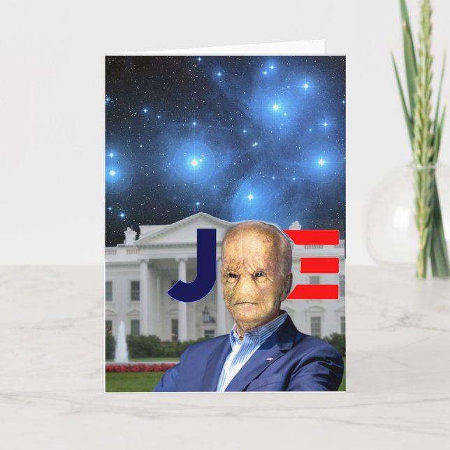 Extra-Terrestrial POTUS Card (Front)