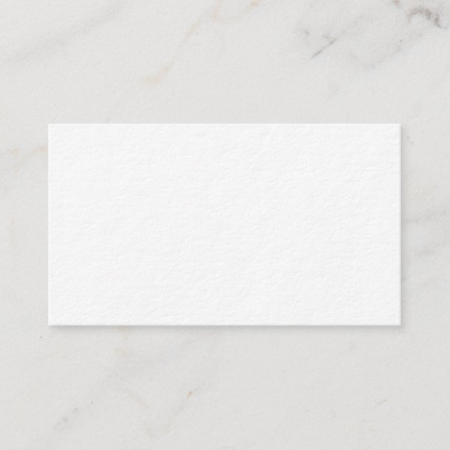 Extra Thick Blank Paper Business Cards (Front)
